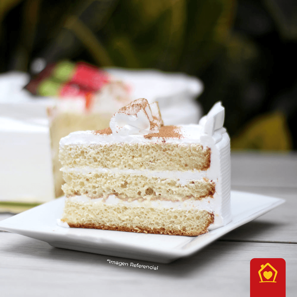 Pastel Tres Leches de Vainilla Porción