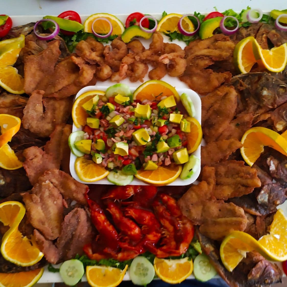Mariscada Mega Caliente y Frío (de 4 a 5 Personas)