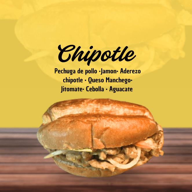 Torta Pollo Chipotle