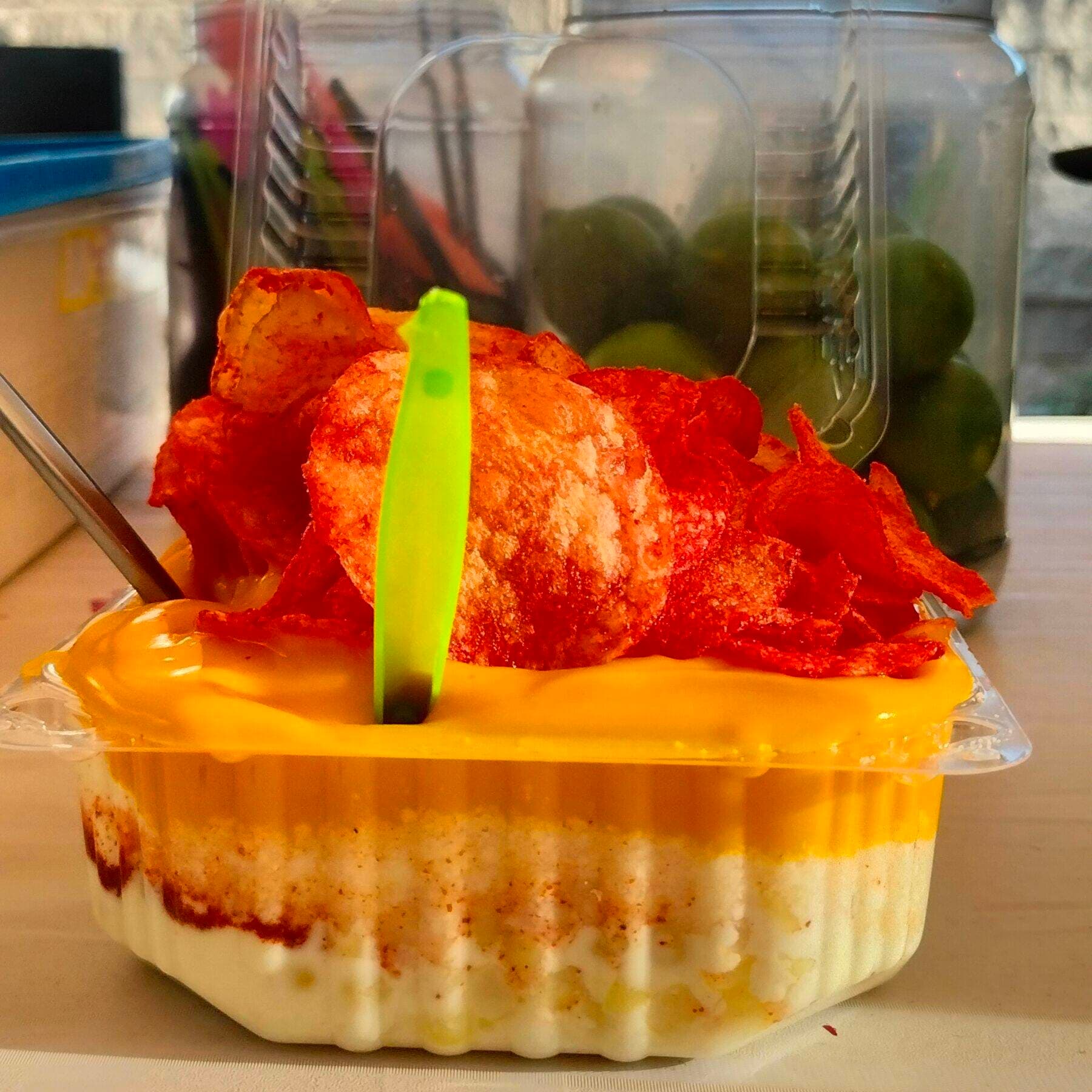 Elote en charola especial