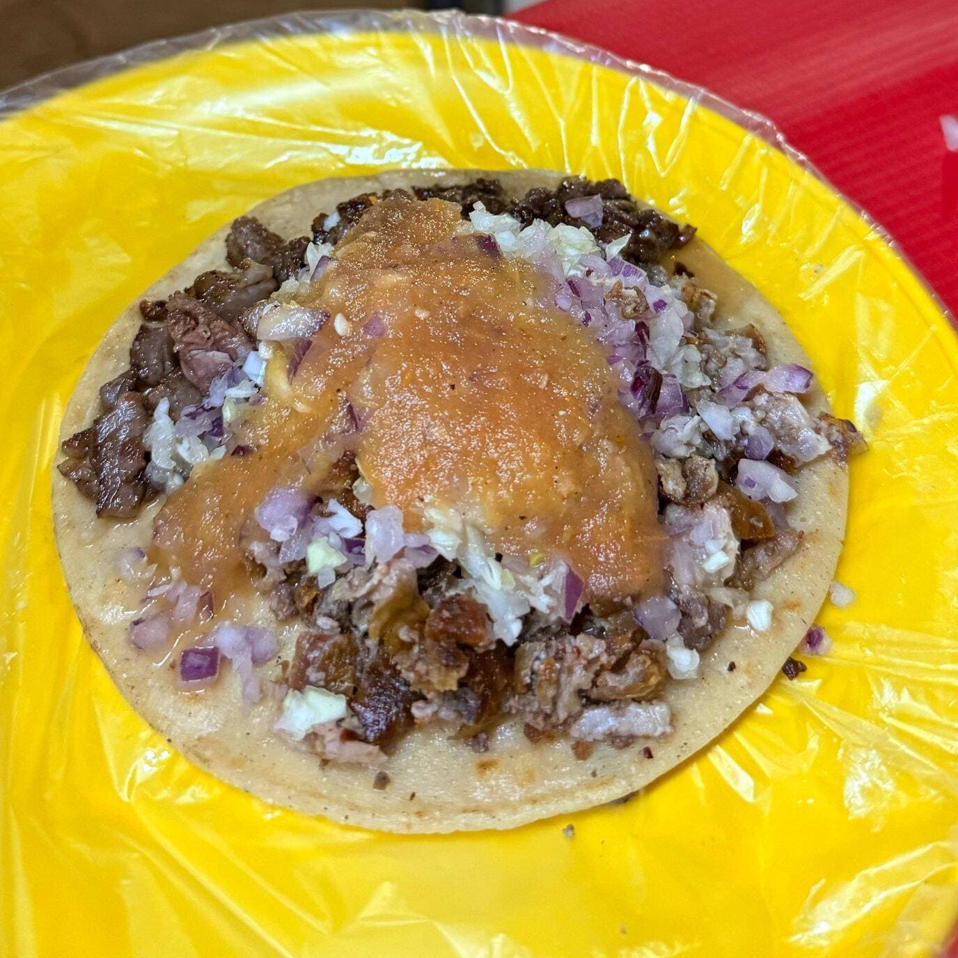 Taco de Harina de Tripa