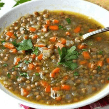 Sopa de Lentejas 12 Oz.