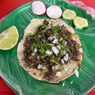 taco de cabeza- maiz