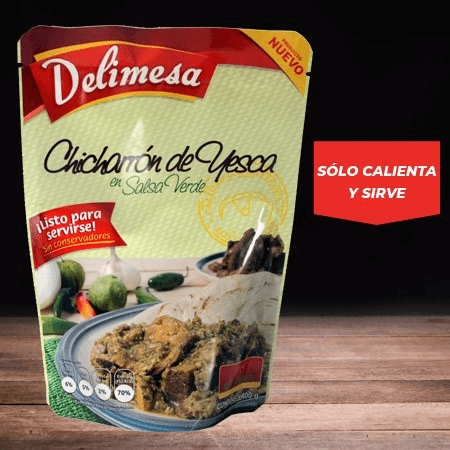 Guiso Chicharrón Prensado Salsa Verde (S/ Picante)