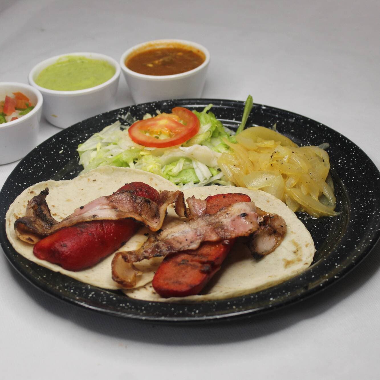 Salchicha asada especial