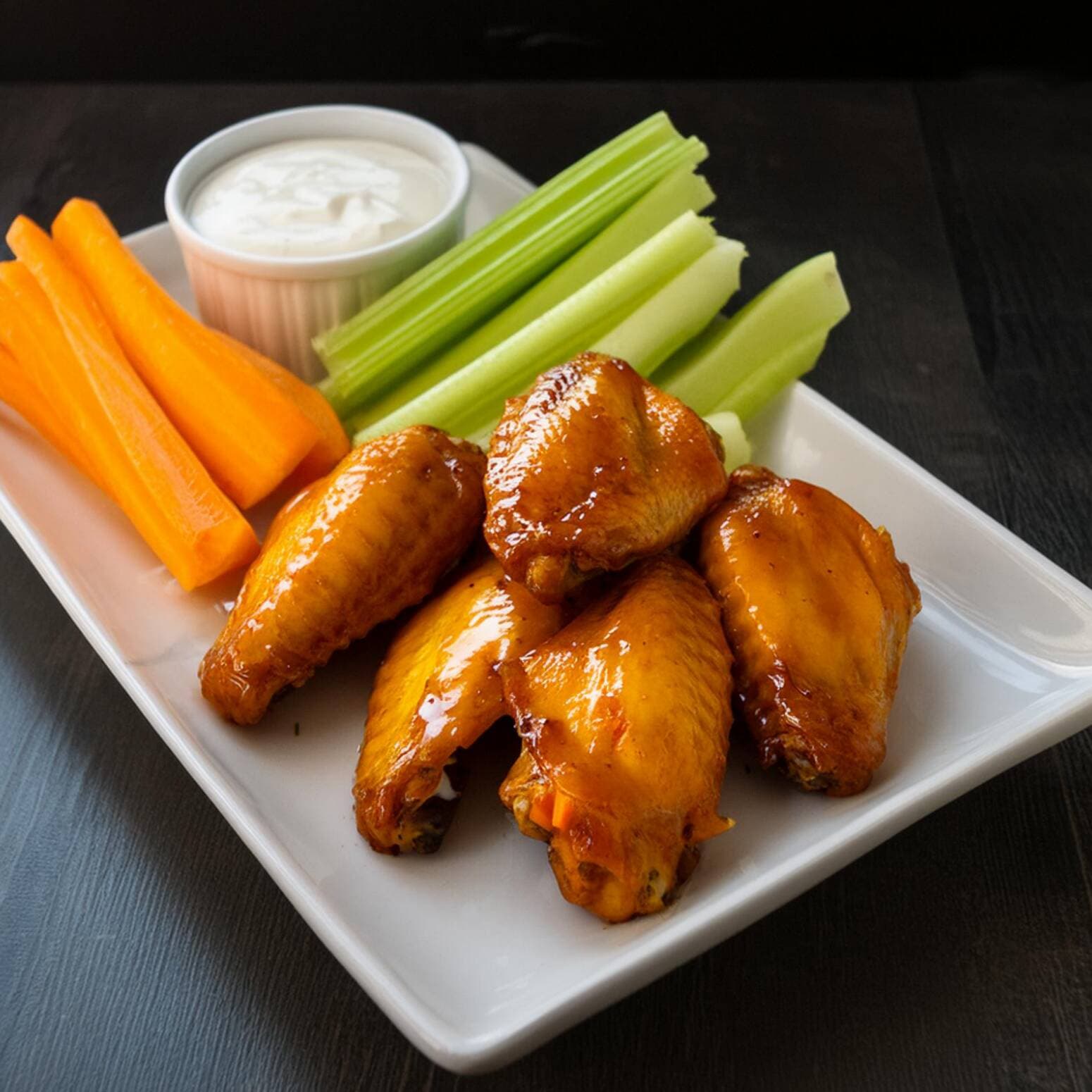 Alitas Orden Individual Salsa Mango Habanero