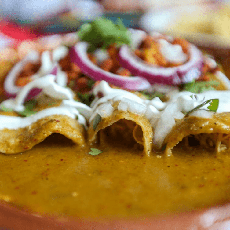 Enchiladas de Cochinita Pibil