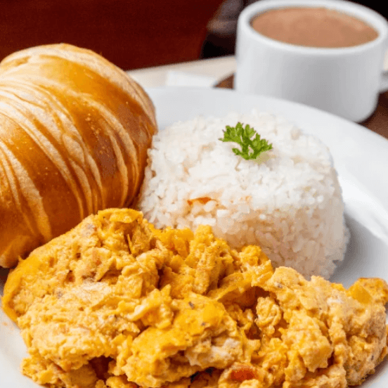 Huevos con Arroz, Pan, Chocolate C4