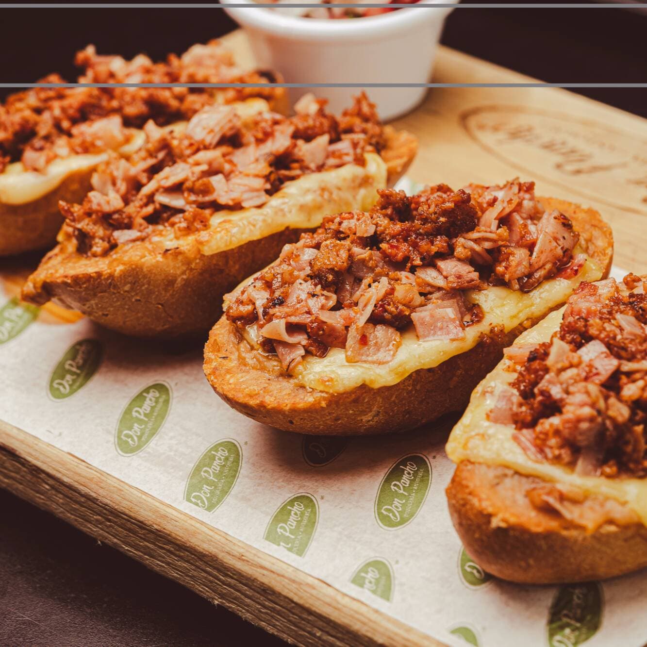 Molletes Don Pancho