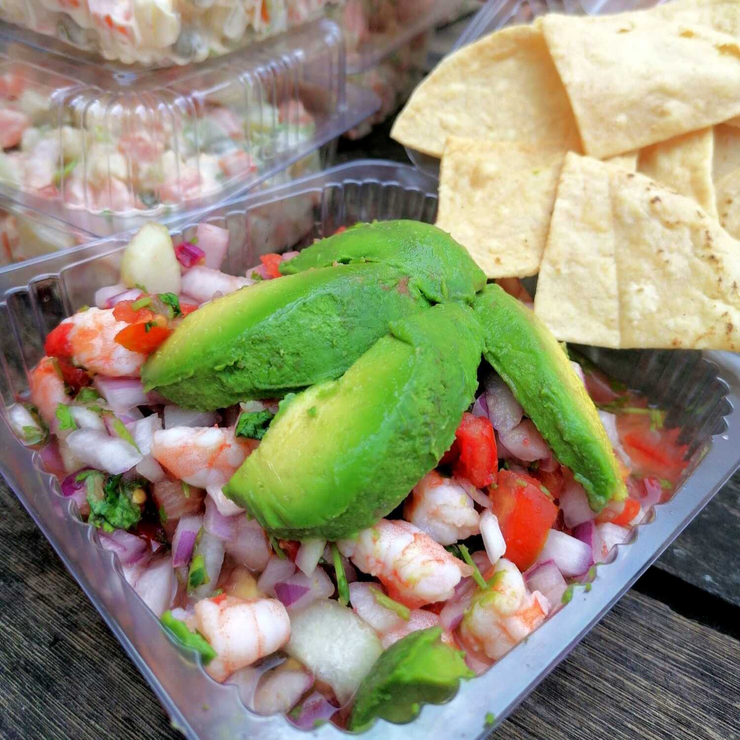 ENSALADA MEXICANA CON CAMARÓN