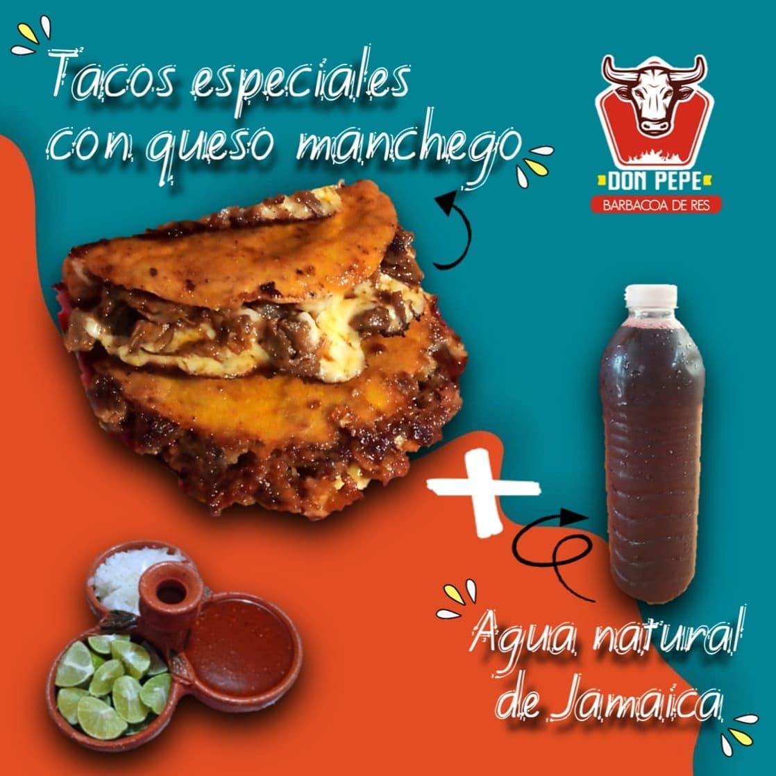 combo 2 tacos especiales + bebida