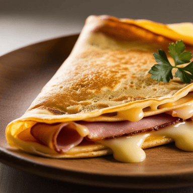 CREPA DE JAMON C/QUESO ASADERO
