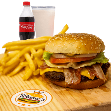 Combo Hamburguesa Tocino