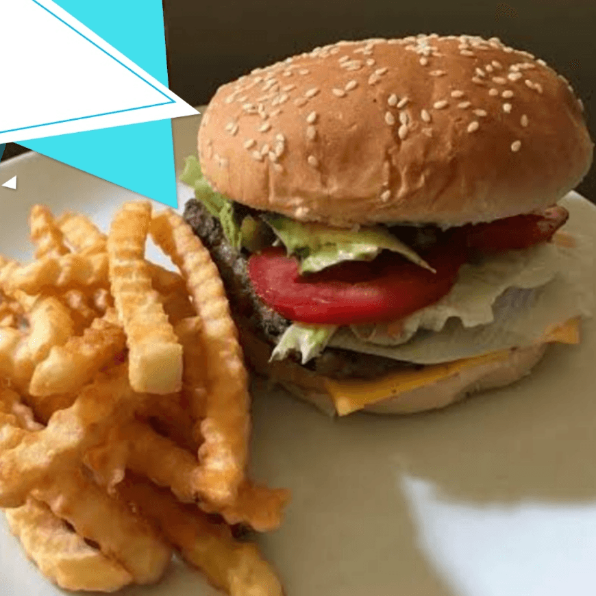 Hamburguesa Sencilla con Papas
