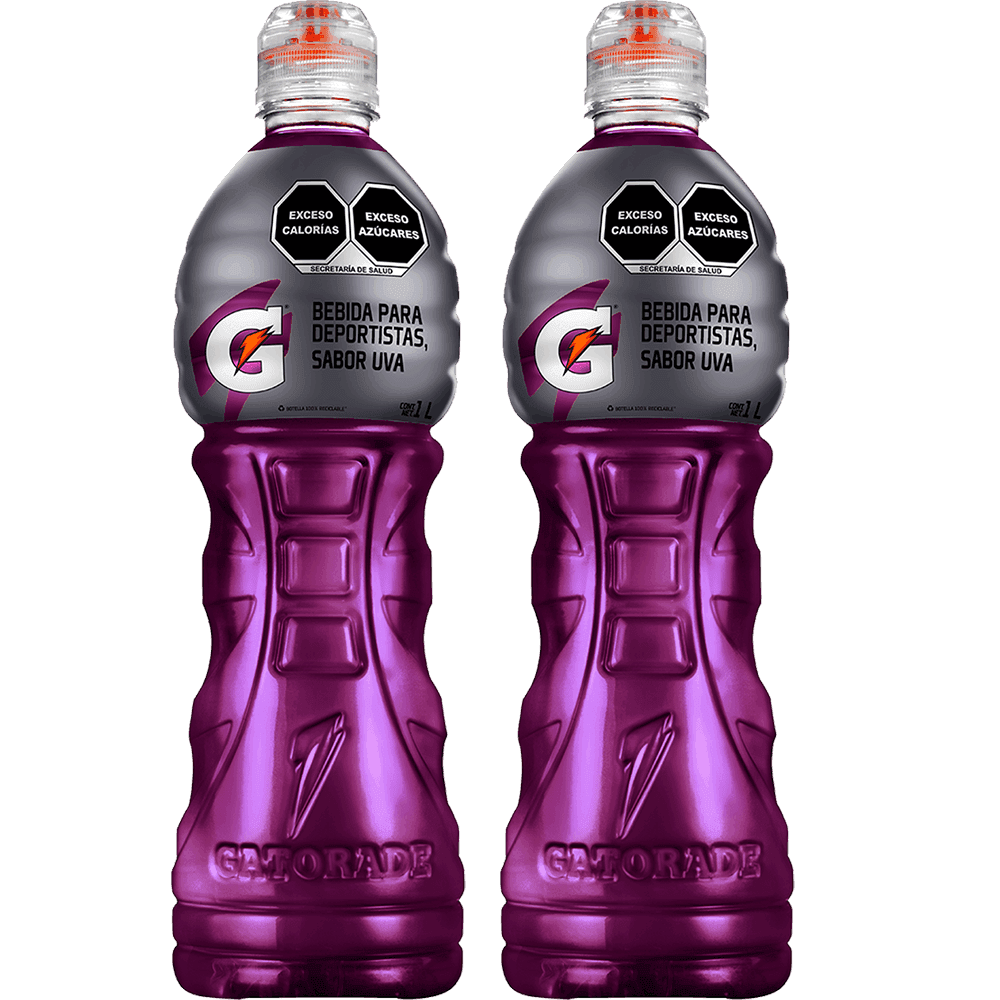 2 Gatorade Uva 1 Lt