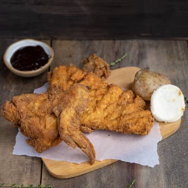 1/4 Pollo Apanado