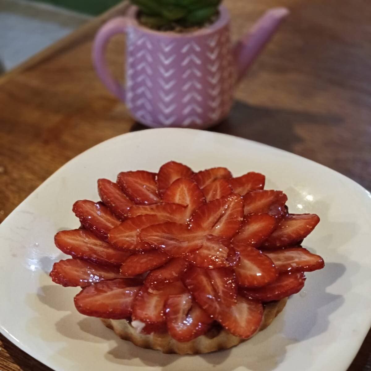 Tarta Crema Pastelera