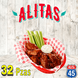 Alitas 32 Piezas