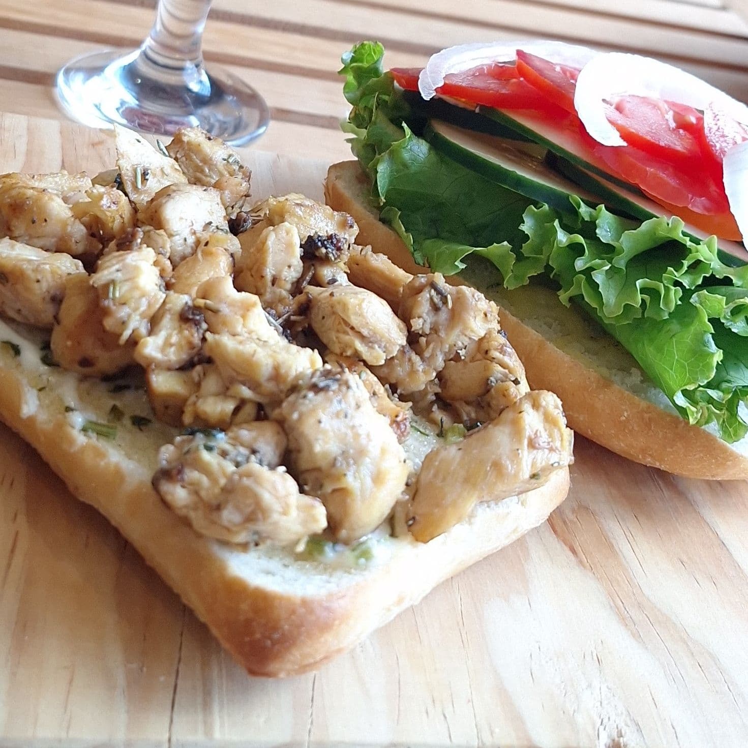 Chapata de Pechuga Asada