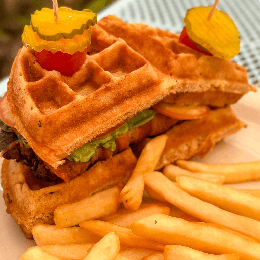 Waffle Burger
