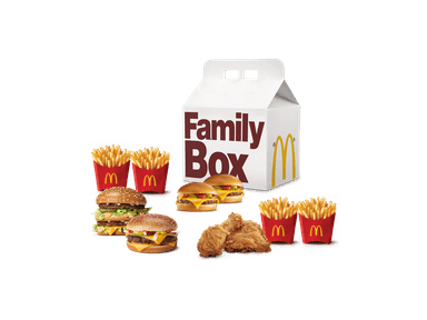 Family Box 4 adultos sin bebidas