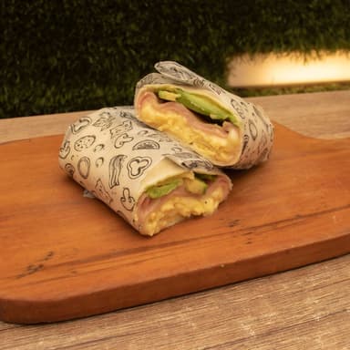 Wrap Brunch + Jugo a Elección