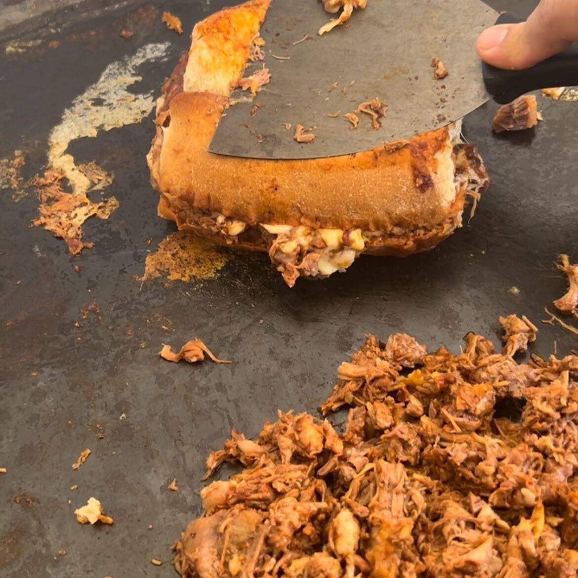 Torta Barbacoa con Queso