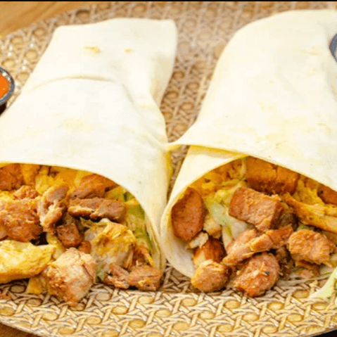 2 Shawarma Mixto + Pepsi 350 ML