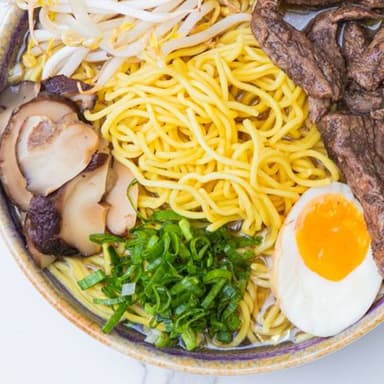 Ramen de arrachera