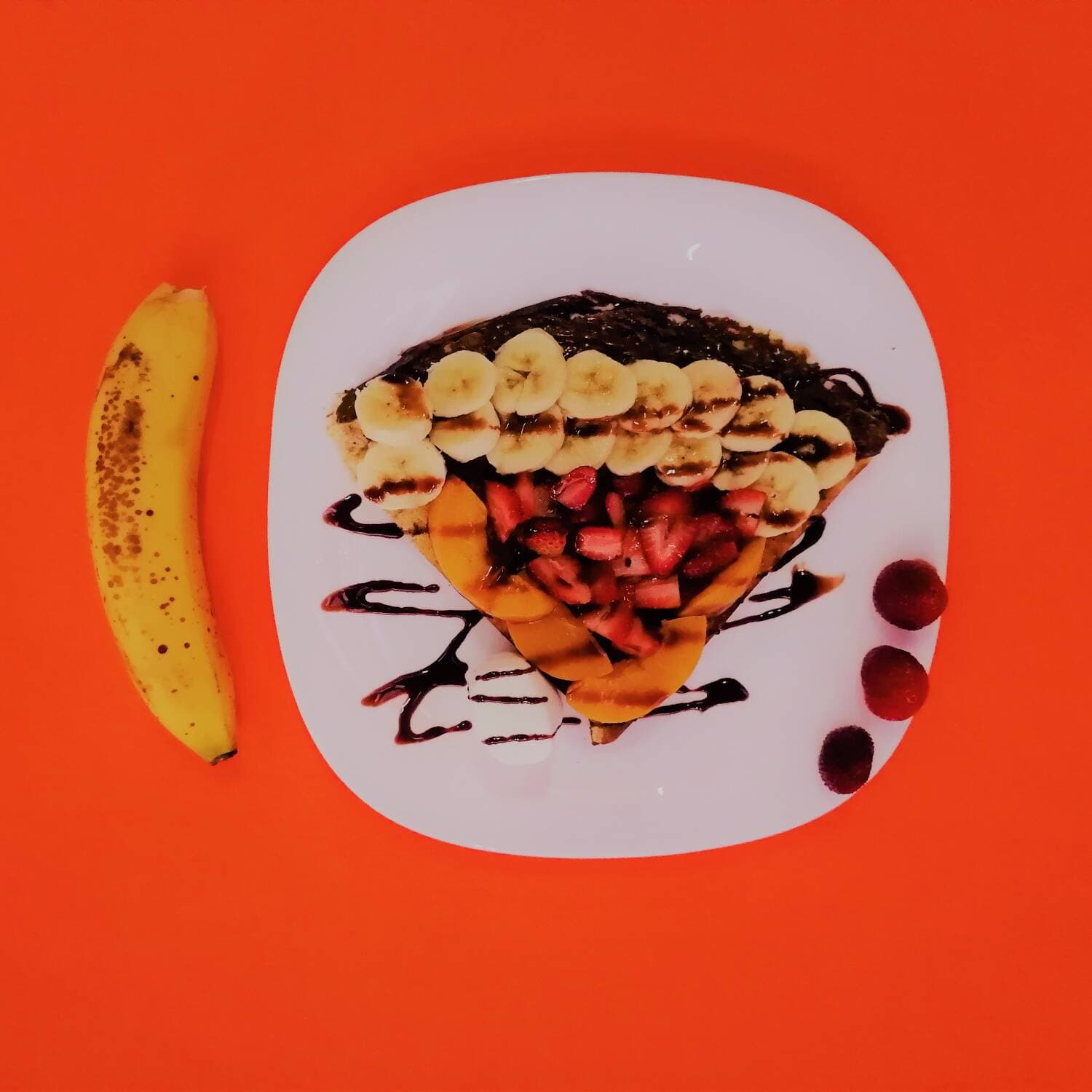 Crepa Nutella con Frutos