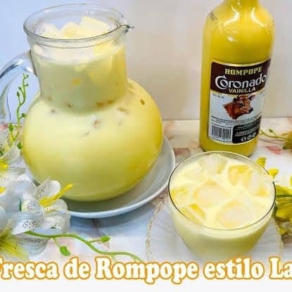Agua Fresca De Rompope 1 Litro