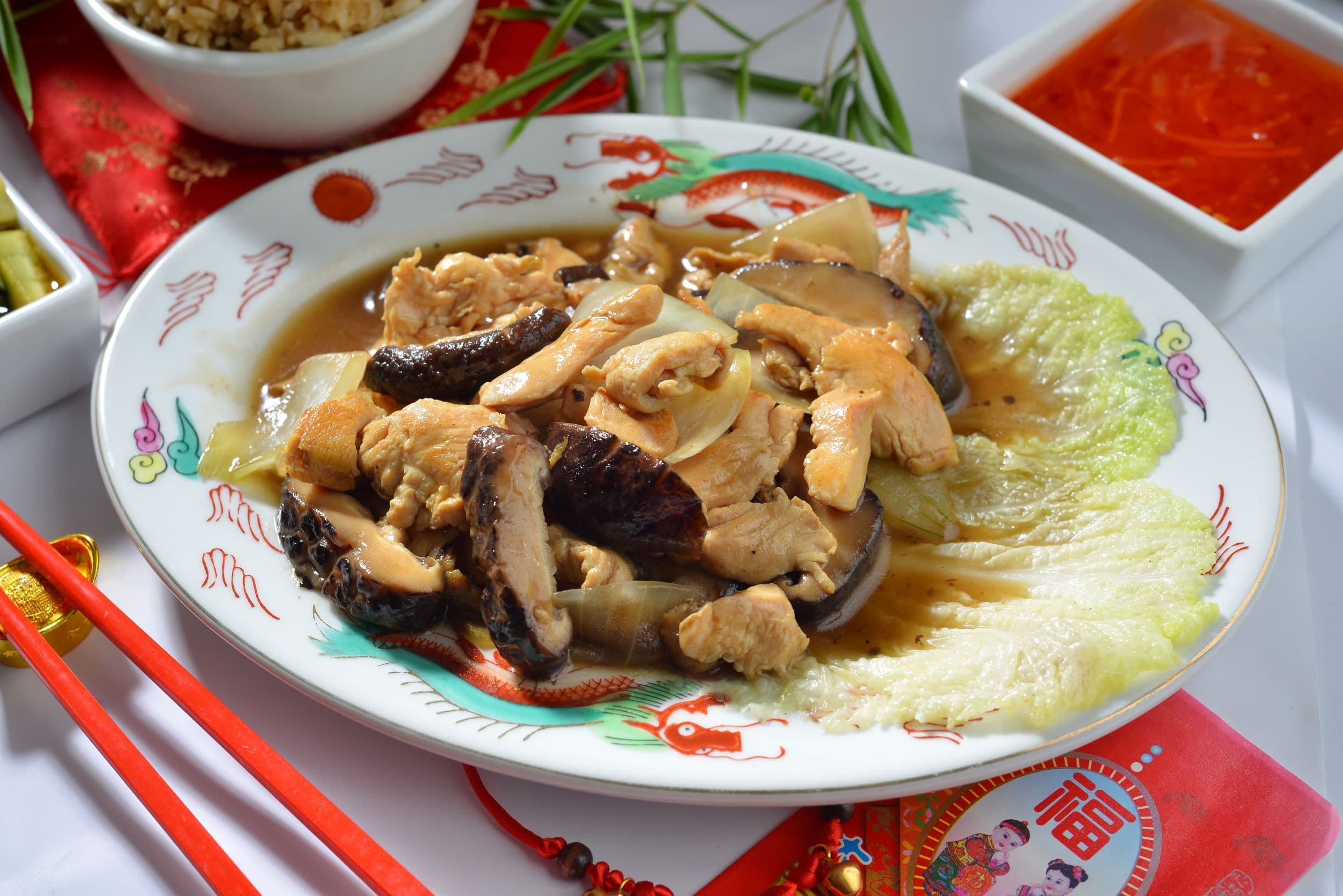 Pollo Shitake