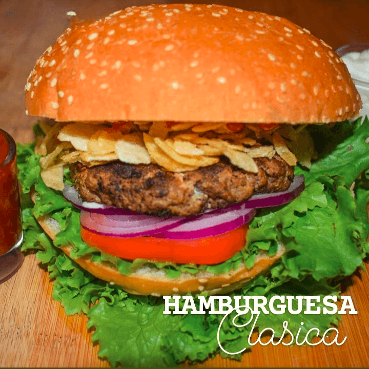 Hamburguesa Sencilla.
