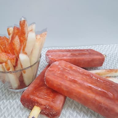 Paleta de Jícama con Chile