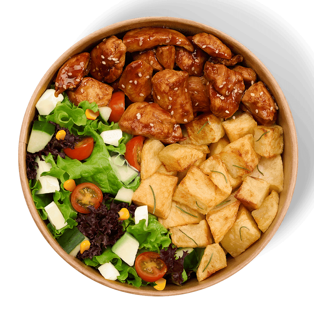 Mega Pollo Teriyaki