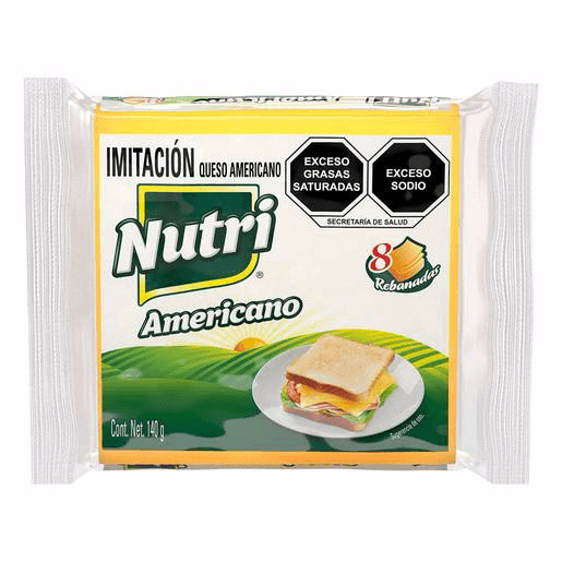 Queso Americano Nutri 140g