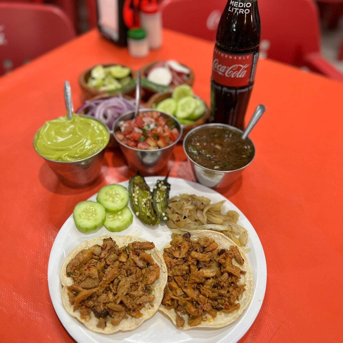 Taco Dorado con Pastor