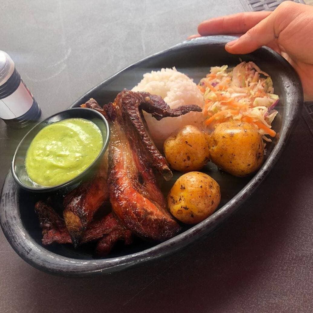 Costilla de Cerdo al Barril