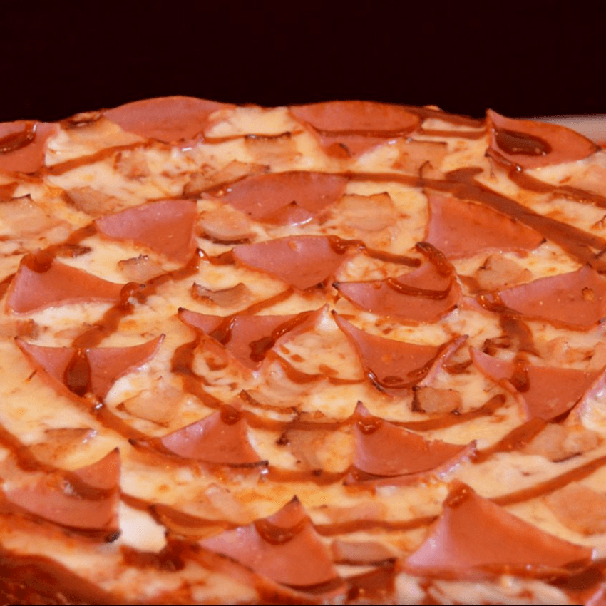 Pizza Turkey Bacon Bbq Personal