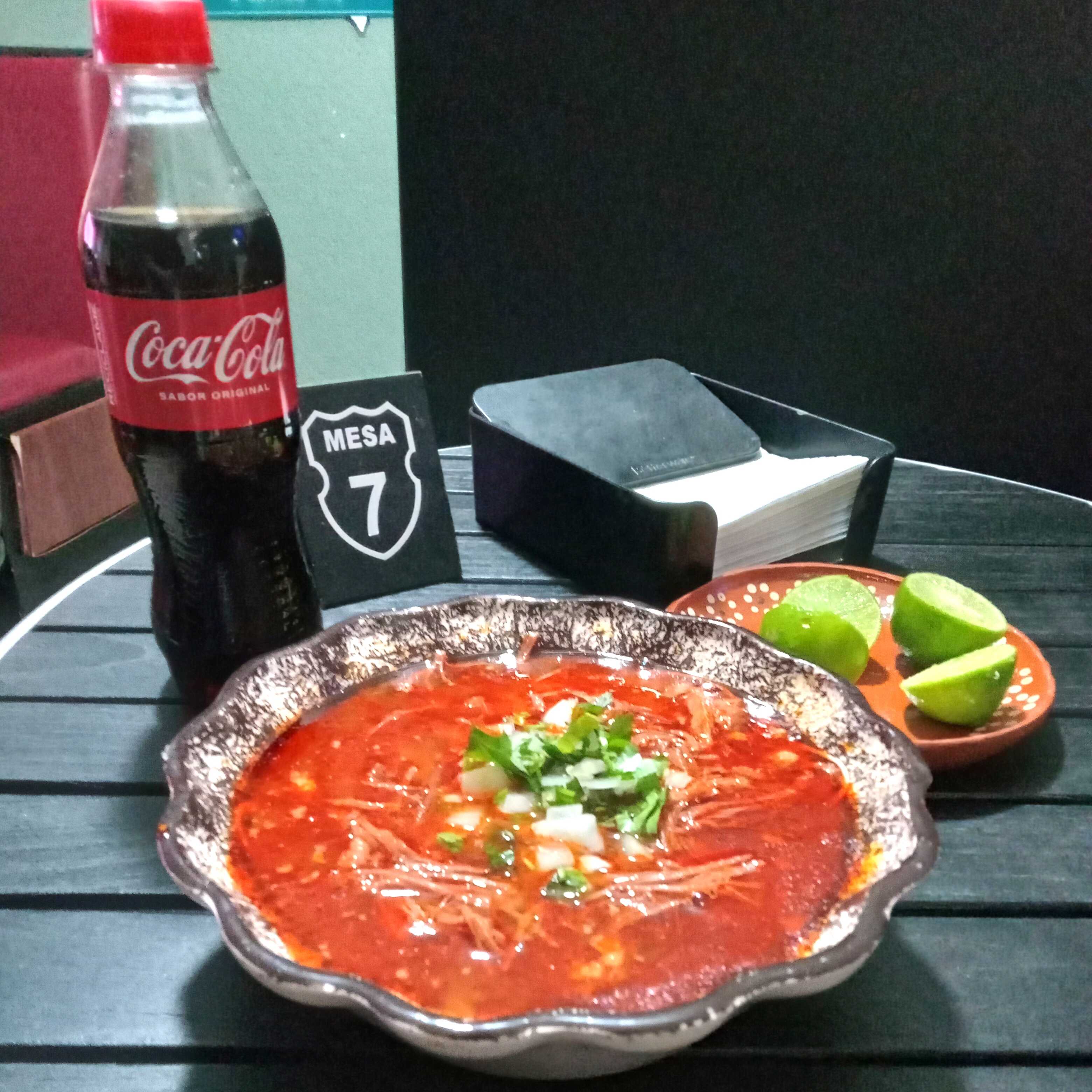 Orden de barbacoa + coca