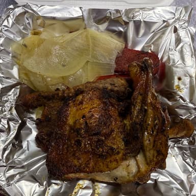 Platillo de Pollo Asado Individual