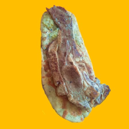 HUARACHE DE COSTILLA DE RES