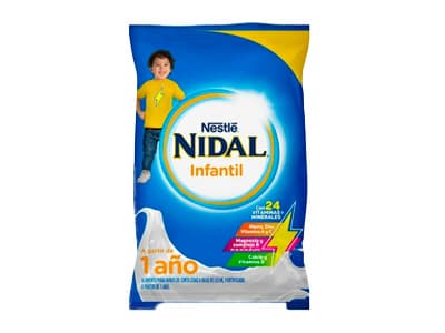 FORMULA INFANTIL NIDAL BOLSA 144 G