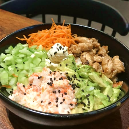 Poke Bowl de Pollo Teriyaki