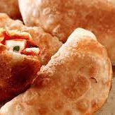 Delcioso combo Empanada+café latte