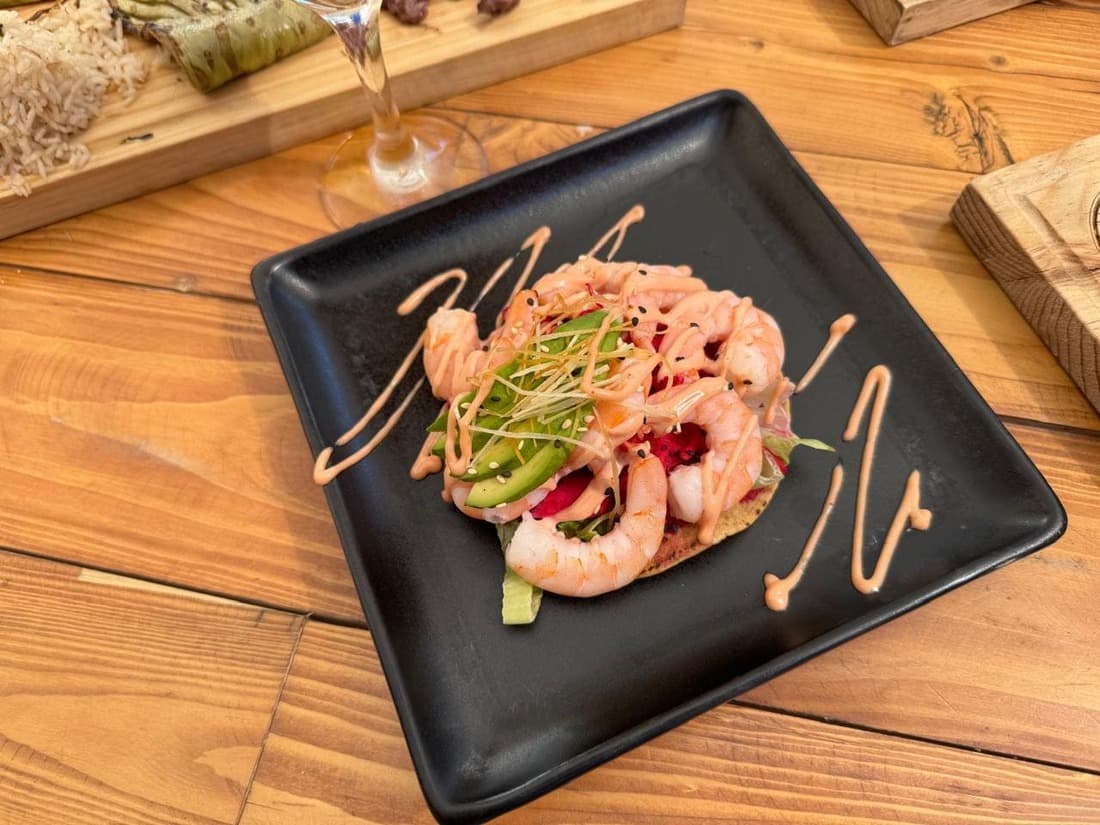 Tostada De Camarón