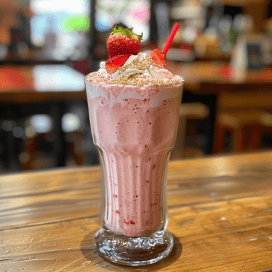 Malteada de Fresa