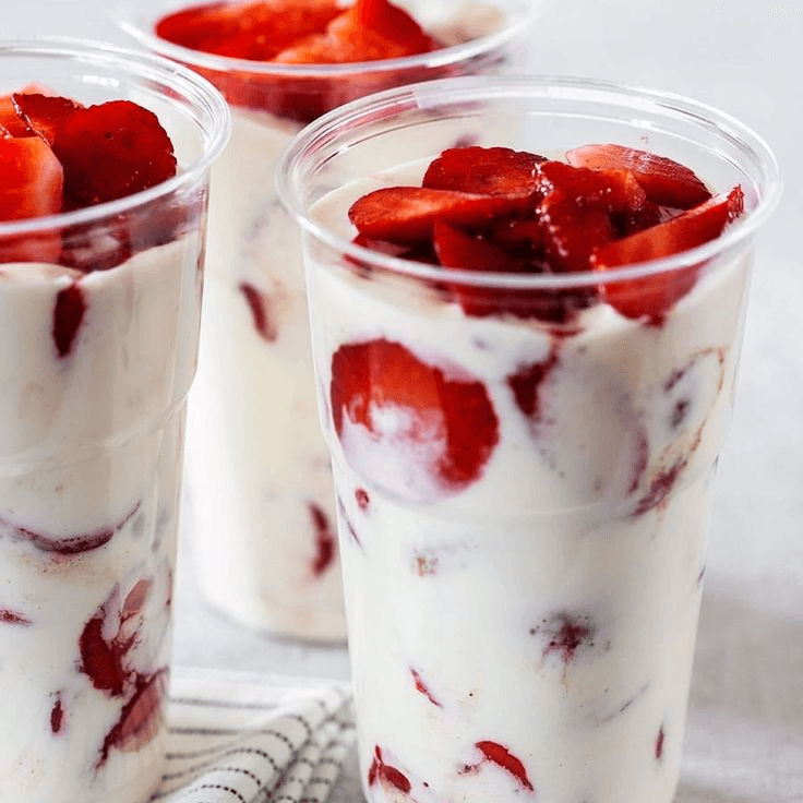 Fresas con Crema