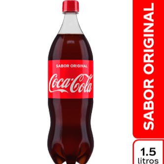 Refrescos Coca Cola 1.5 Litros 2 Pzas