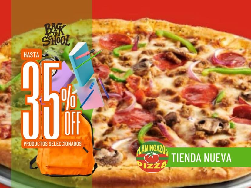 Flamingazos Pizza - Tux 1